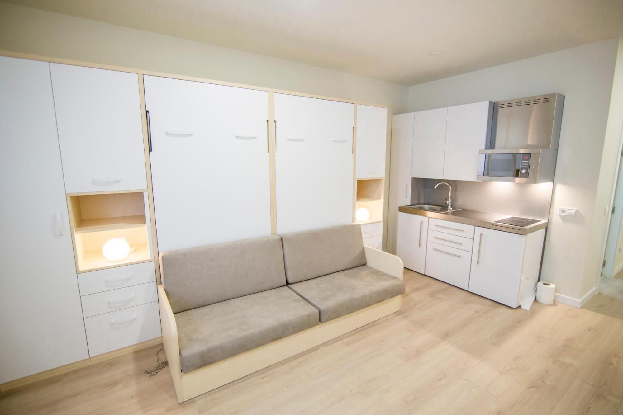 Apartamentos Plaza De Santiago - Estudios Turisticos - 1 Llave Pinto Bagian luar foto