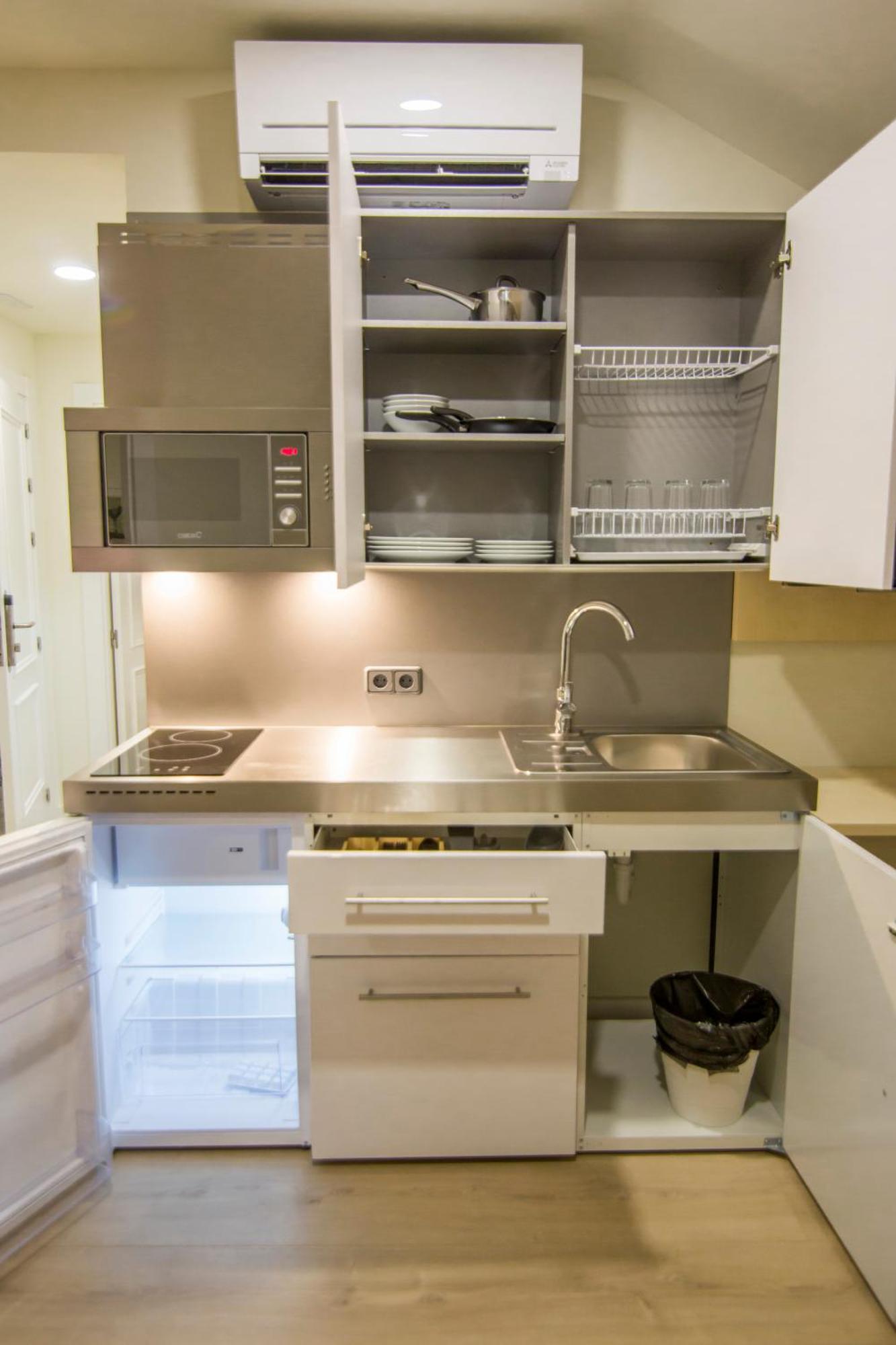 Apartamentos Plaza De Santiago - Estudios Turisticos - 1 Llave Pinto Bagian luar foto
